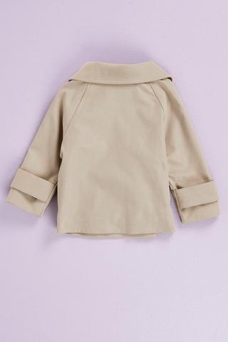 Cropped Trench Coat