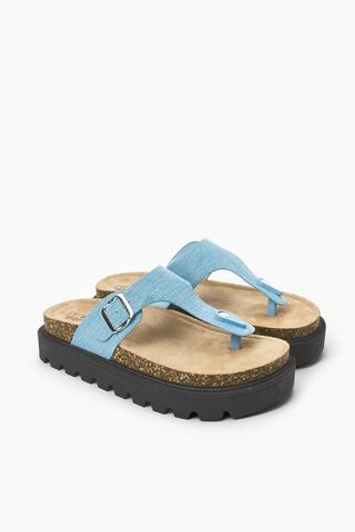 Platform Thong Slider