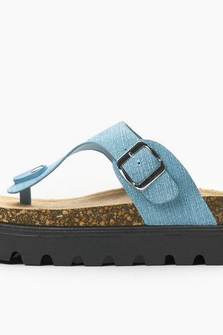 Platform Thong Slider