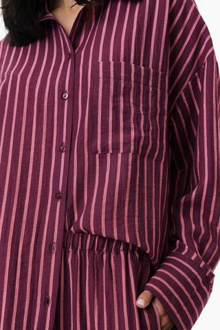 Stripe Oversized Shirt