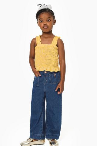 Wide-Leg Denim