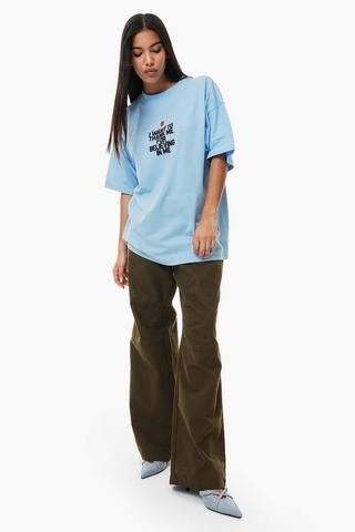 Baggy Wide Leg Cargo Pants