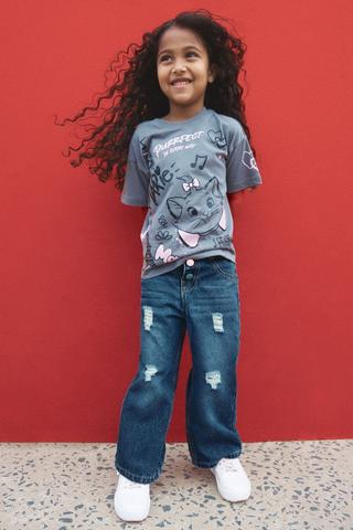 Wide-Leg Denim
