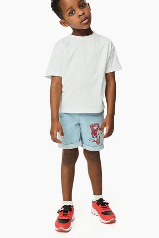 Spiderman Denim Shorts