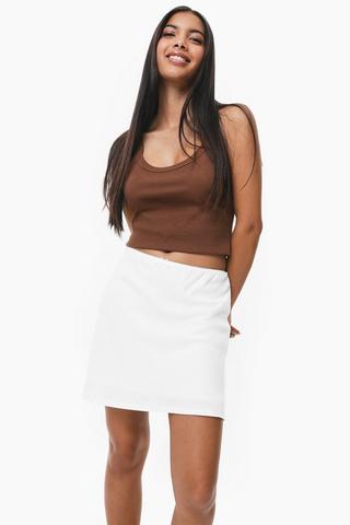 A-line Mini Skirt