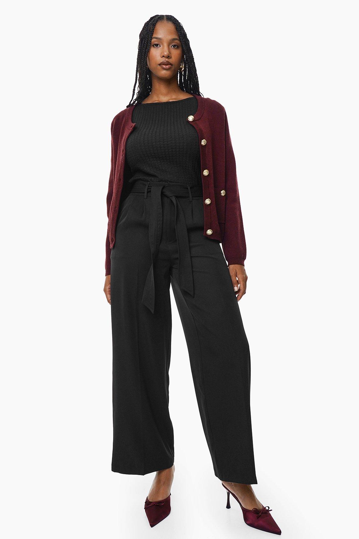 Carbon Wide Leg Pant