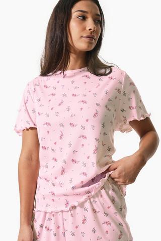 Floral Sleep Top