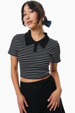 Stripe Seamless Golfer