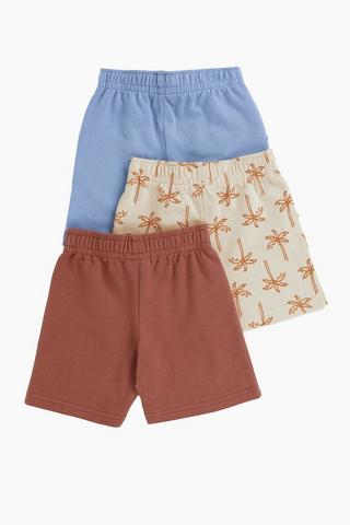 3 Pack Shorts