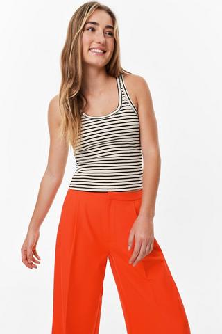 Stripe Ribbed Tank Top