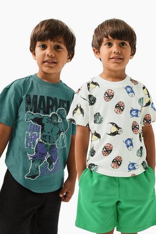 Marvel 2 Pack T-Shirts