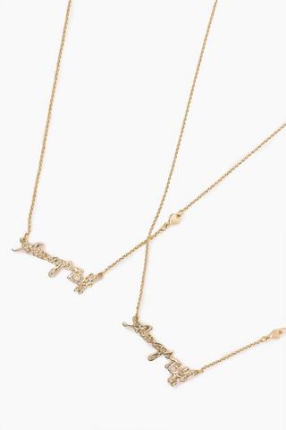 Bestfriend Necklace Set