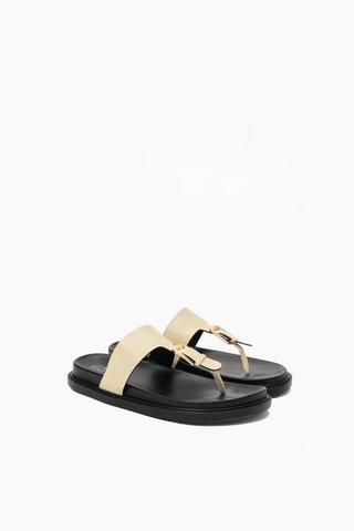 Buckle Thong Sandal