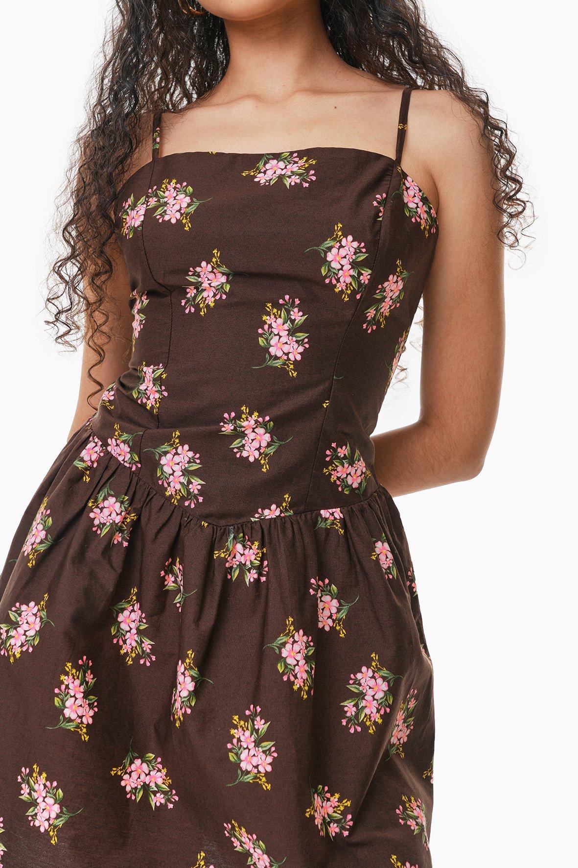 70s flared dress Fit Flare Dress from REFINERY – Refinery
