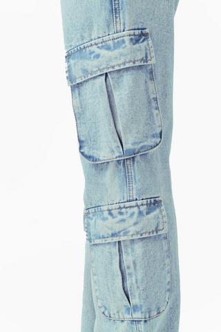 Straight Cargo Denim