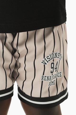 Stripe Basketball Shorts