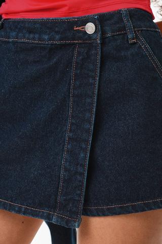 Denim Skort