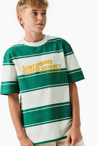 Striped Relaxed T-Shirt