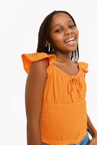 Shirred Cami Top