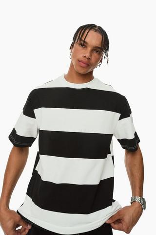 Stripe Relaxed T-Shirt