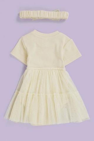Short Sleeve Dress and Headband Set