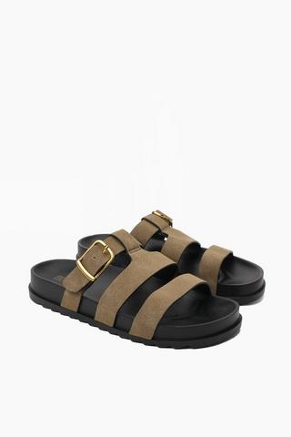 Triple Strap Buckle Slider