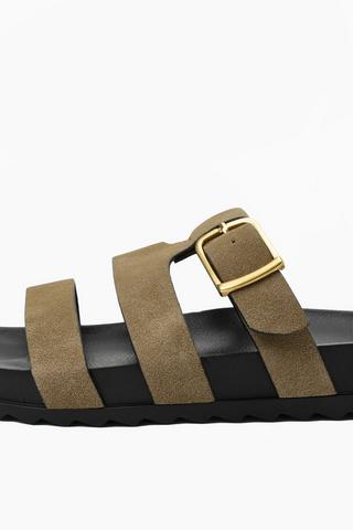 Triple Strap Buckle Slider