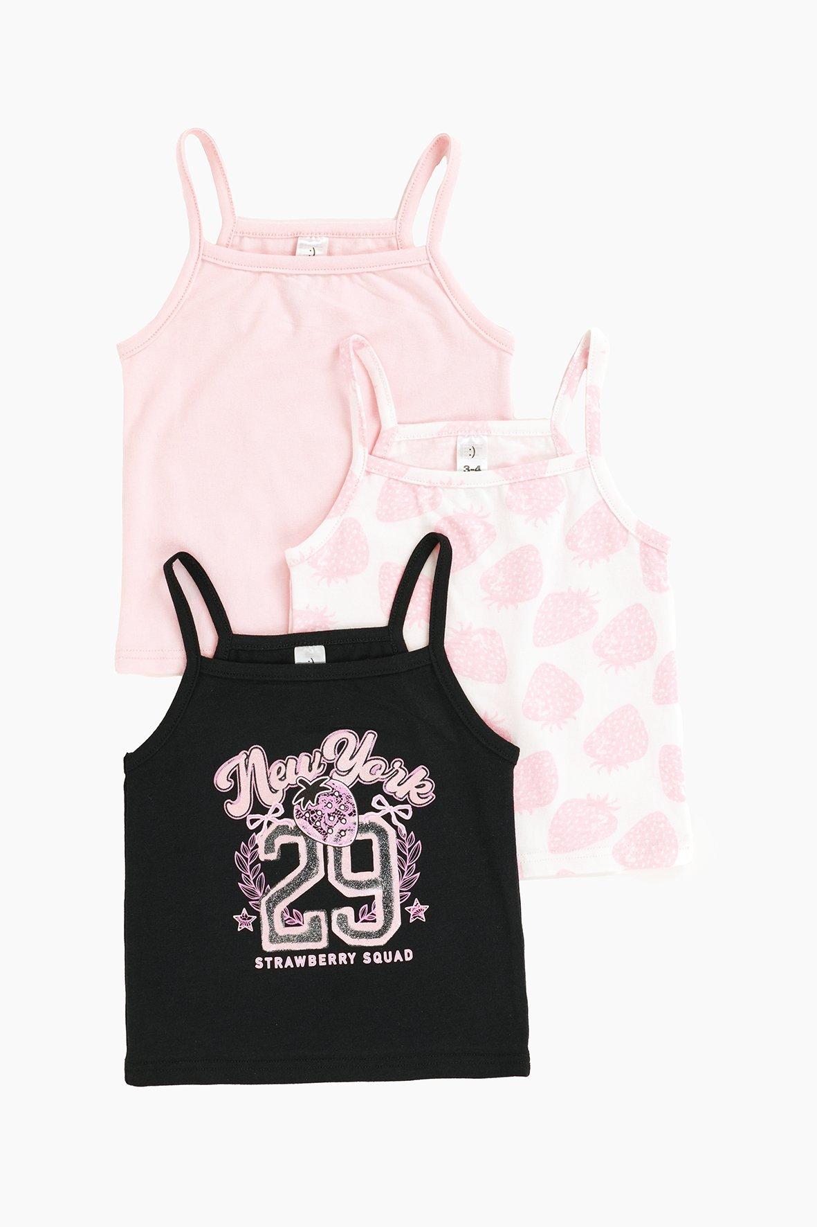 3 Pack Cami Tops