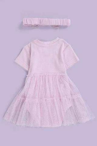 Tulle Dress And Headband Set