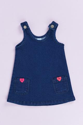 Denim Pinafore Dress