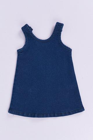 Denim Pinafore Dress