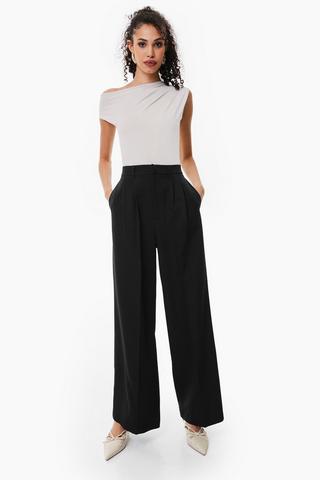 Tailored Wide Leg Pants