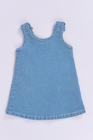 Denim Pinafore Dress