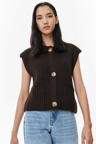 Chunky Knit Vest