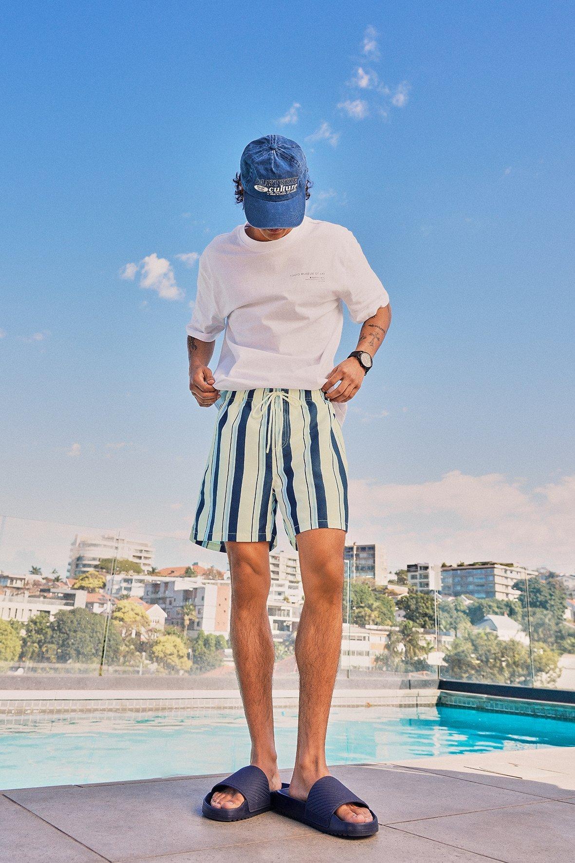 Mr Price men's shorts Fleece runner, active, cycle denim