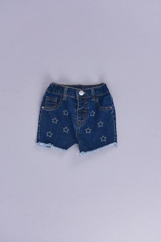 Star Denim Shorts