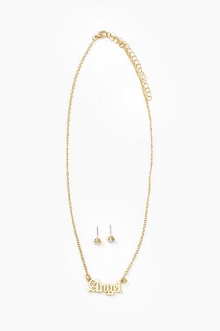 Earrings and Necklace Set