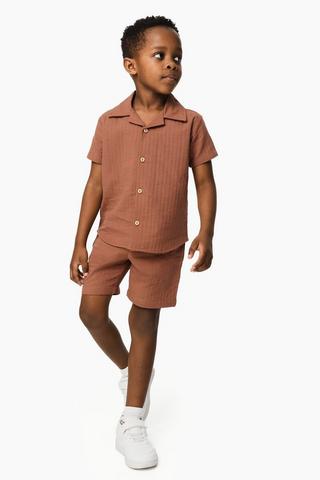 Resort Shirt And Shorts Set