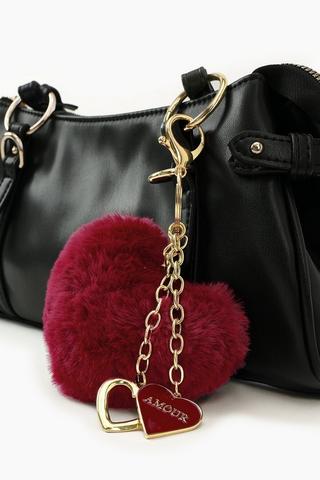 Keyring - Fluffy Heart