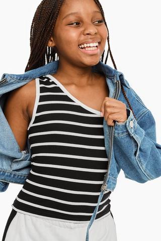 One Shoulder Tank Top