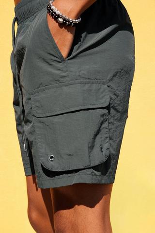 Cargo Swim Shorts