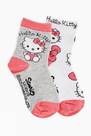 2 Pack Hello Kitty Socks
