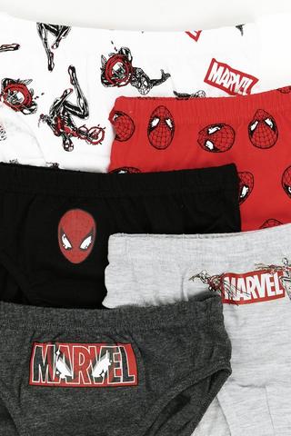 5 Pack Spiderman Briefs