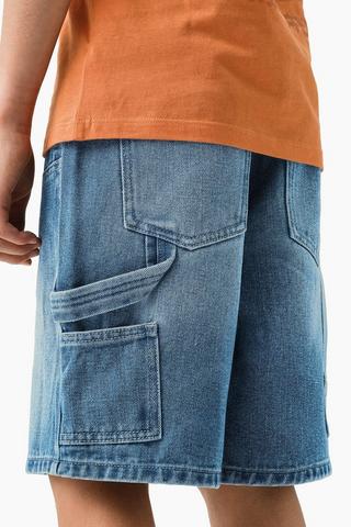 Carpenter Bermuda Denim Shorts