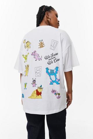 Monsters Inc Oversized T-Shirt