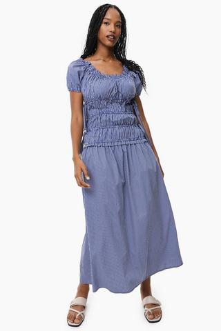Stripe Drop Waist Dress