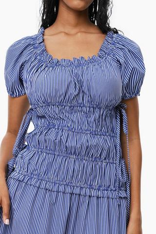 Stripe Drop Waist Dress