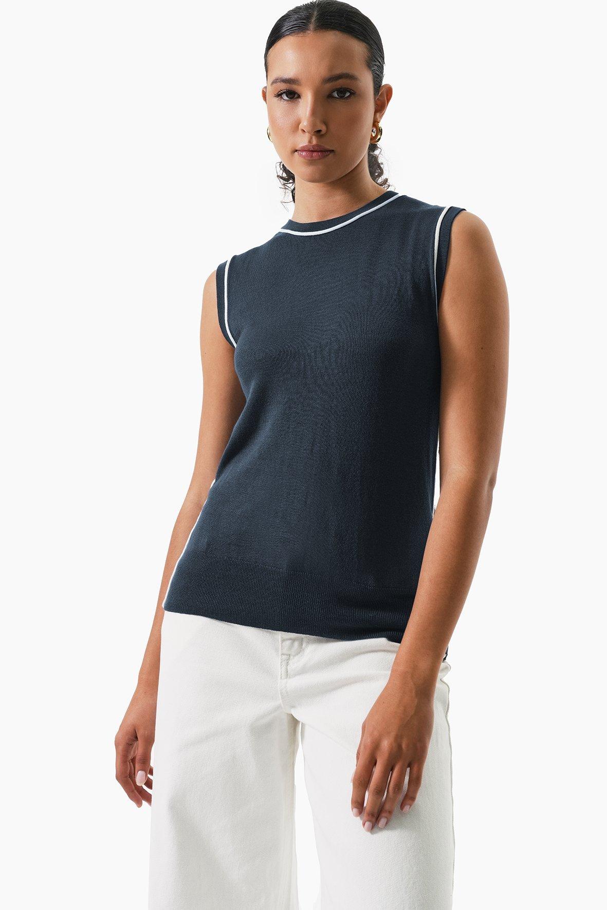 BRIEFING ◆WOMENS WR CREW NECK KNIT VEST Knit Vest