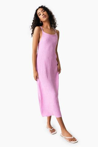 Textured A-Line Dress