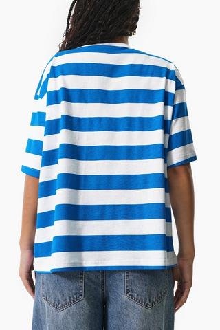 Stripe Oversized Boxy Top